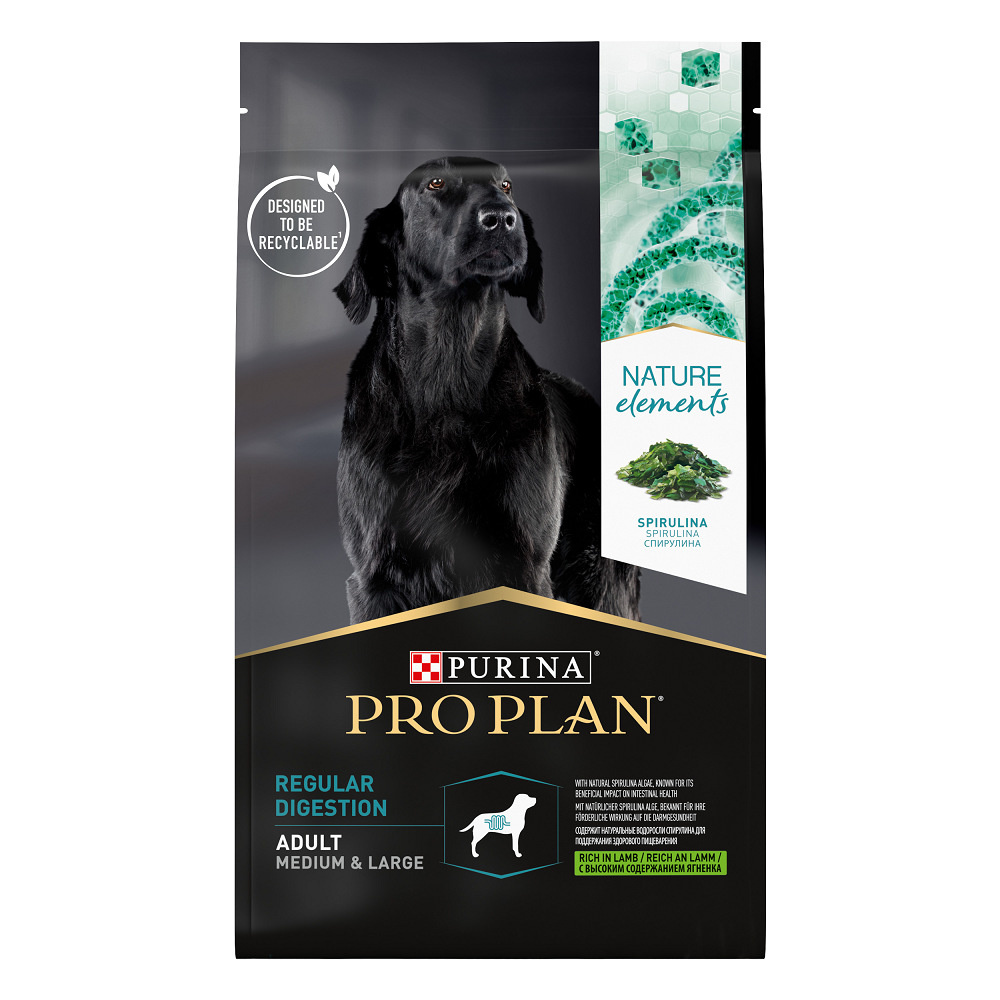 Корм Purina Pro Plan nature Elements для взрослых собак средних и крупных пород, с высоким содержанием ягненка (2 кг) Purina Pro Plan - фото 2
