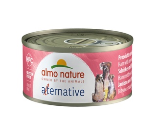 Консервы для собак "Ветчина и говядина брезаола", 55% мяса Almo Nature Alternative