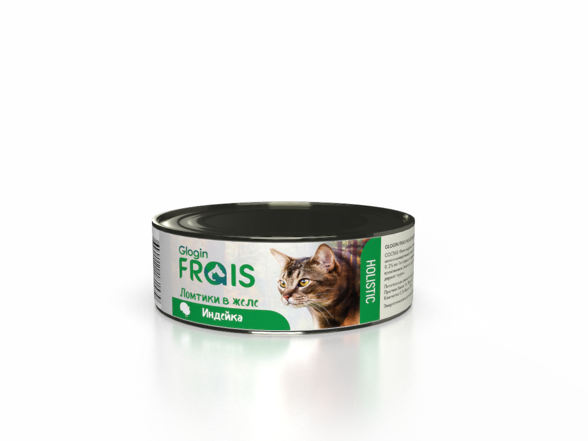 

Frais консервы для кошек ломтики в желе, индейка (100 г)