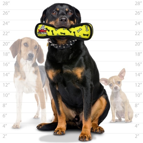 

Tuffy супер прочная игрушка для собак Кость, желтый, прочность 9/10 (204 г)