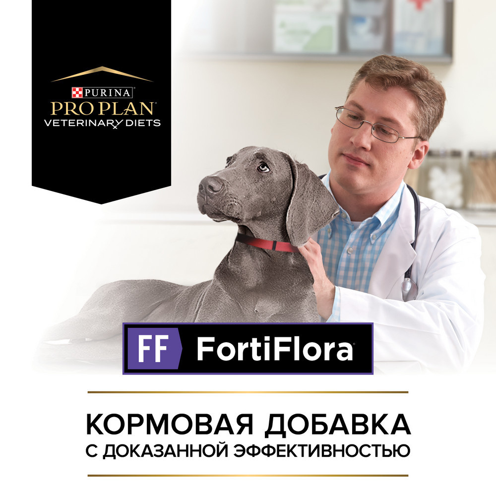 Purina Pro Plan кормовая добавка для собак и щенков, Fortiflora, ajhnb  akjhf, лечебные корма для собак, корм для собак лечебный, ветдиета для  собак, вет.диета для собак, вет диета для собак, диета для