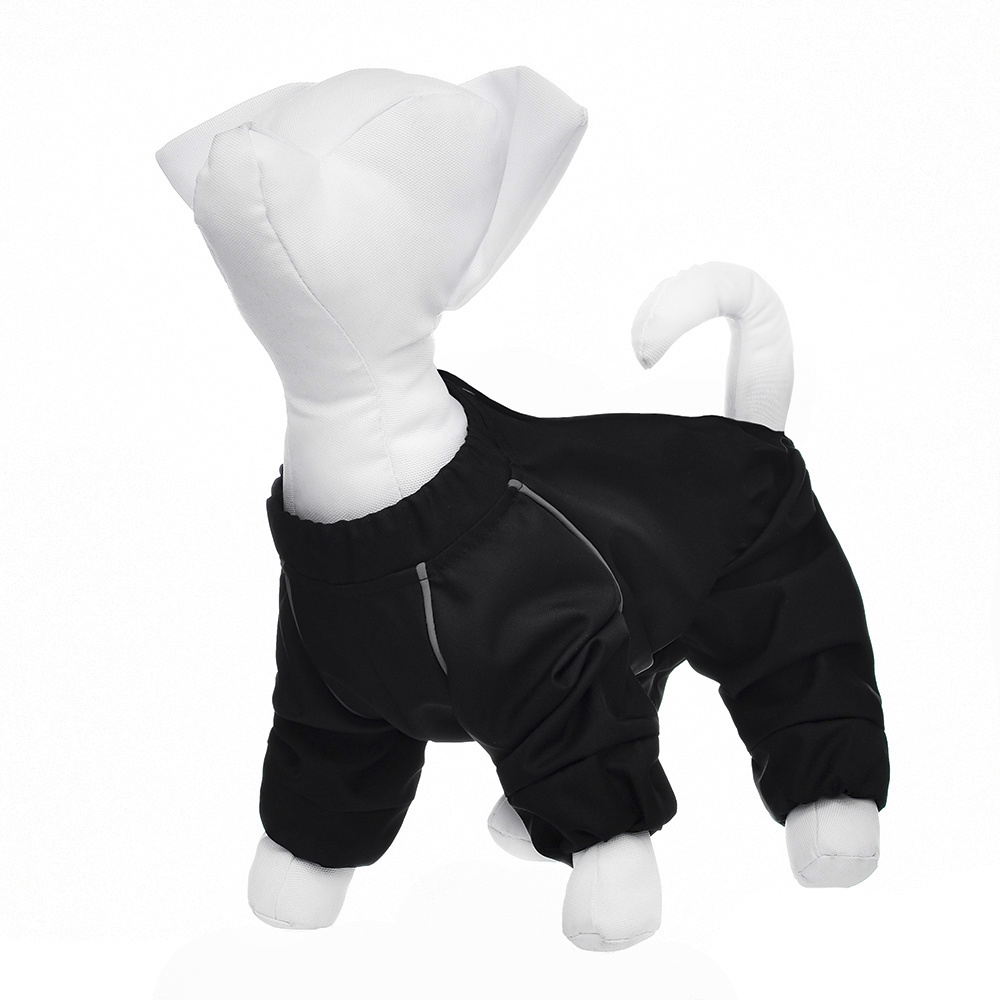 Yami-Yami одежда дождевик для собак, черный (XL) Yami-Yami одежда дождевик для собак, черный (XL) - фото 1