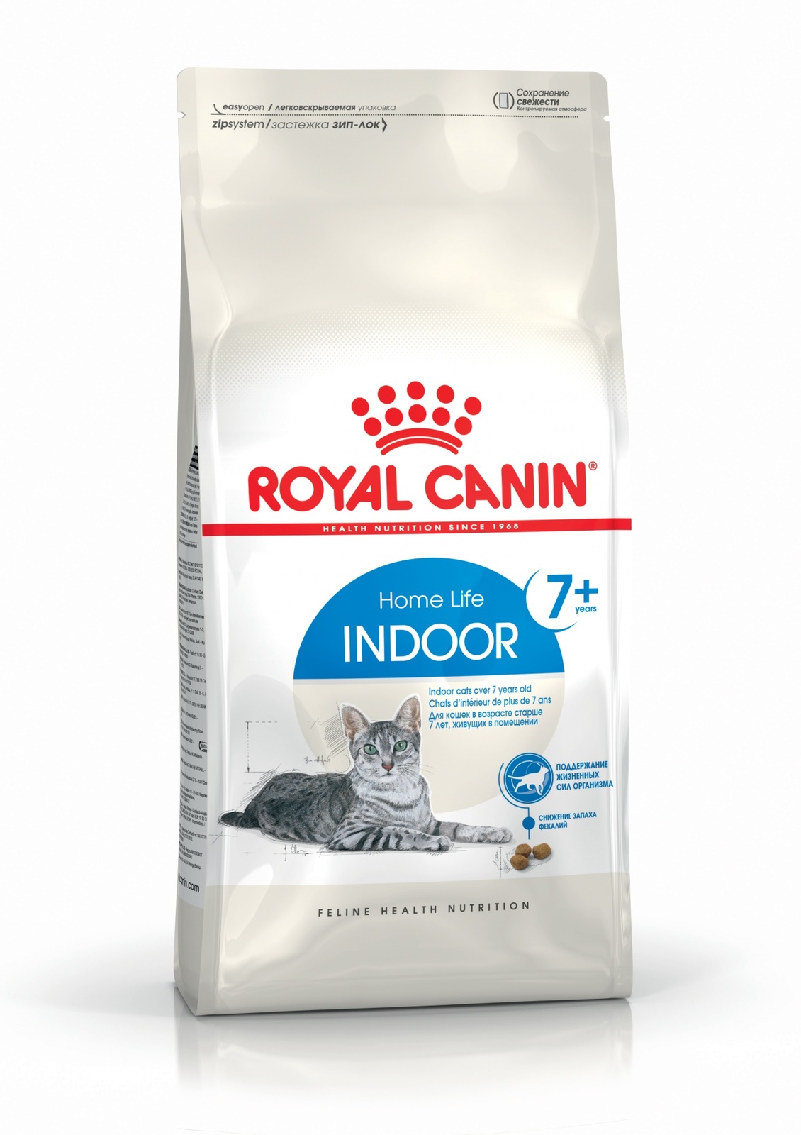 Для пожилых домашних кошек (7-12 лет) (3,5 кг) Royal Canin (сухие корма) Для пожилых домашних кошек (7-12 лет) (3,5 кг) - фото 1