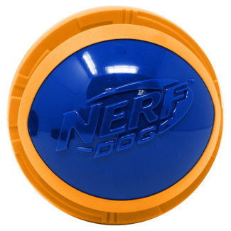 Мяч из вспененной резины и термопластичной резины, 10 см (серия &quot;Мегатон&quot;), (синий/оранжевый)