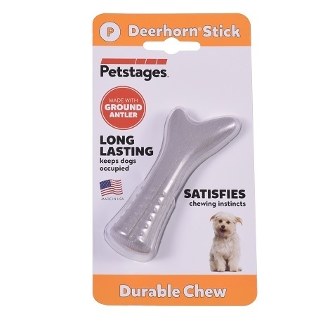 Petstages игрушка для собак, с оленьим рогом (M)