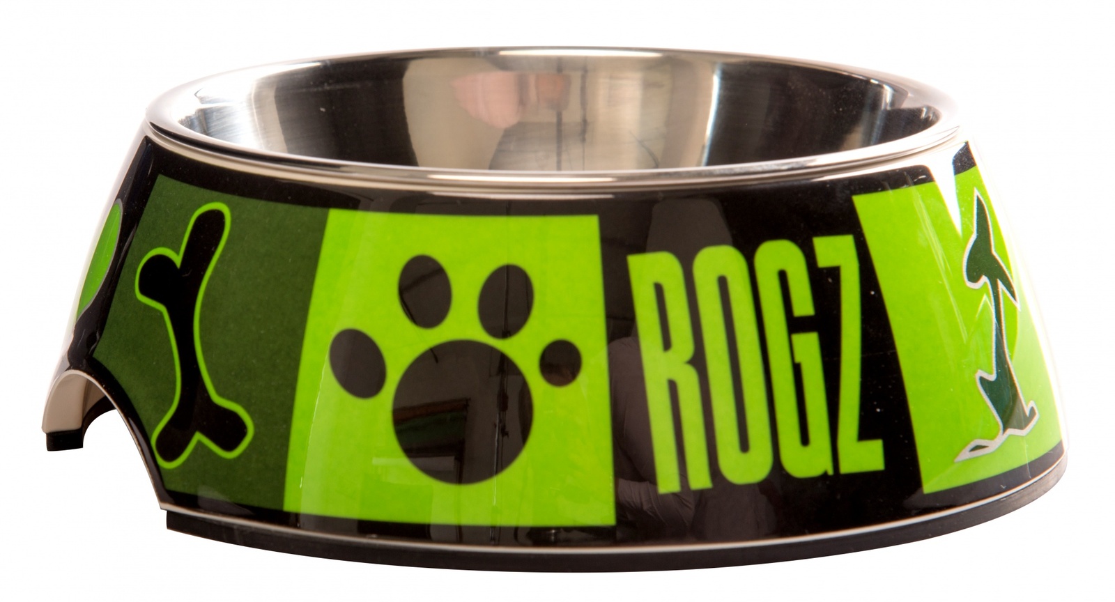 

Rogz миска 2в1 "Лаймовый сок" (S)