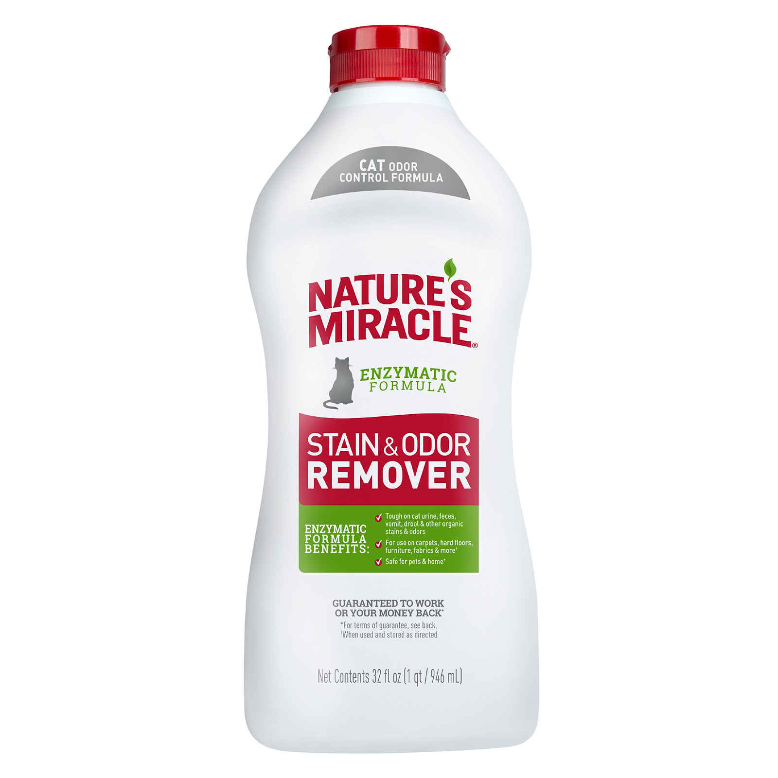 

Nature's Miracle универсальный уничтожитель пятен и запахов для кошек (946 г)