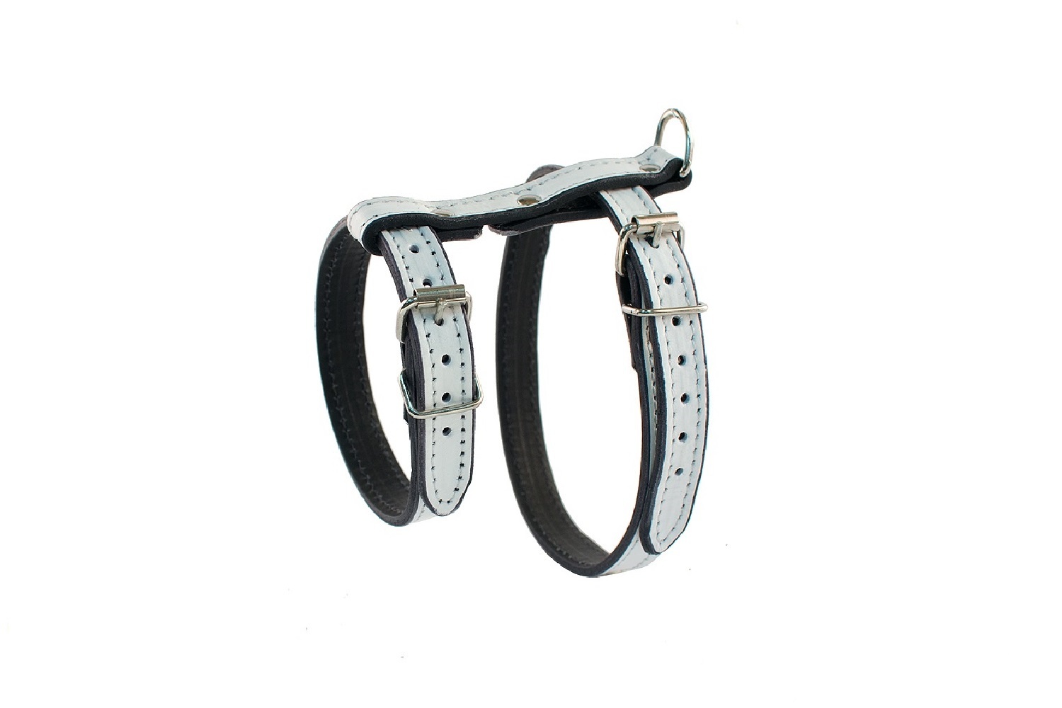 

Yami Yami амуниция шлейка кожаная "Брайт" серая (40-45 см)