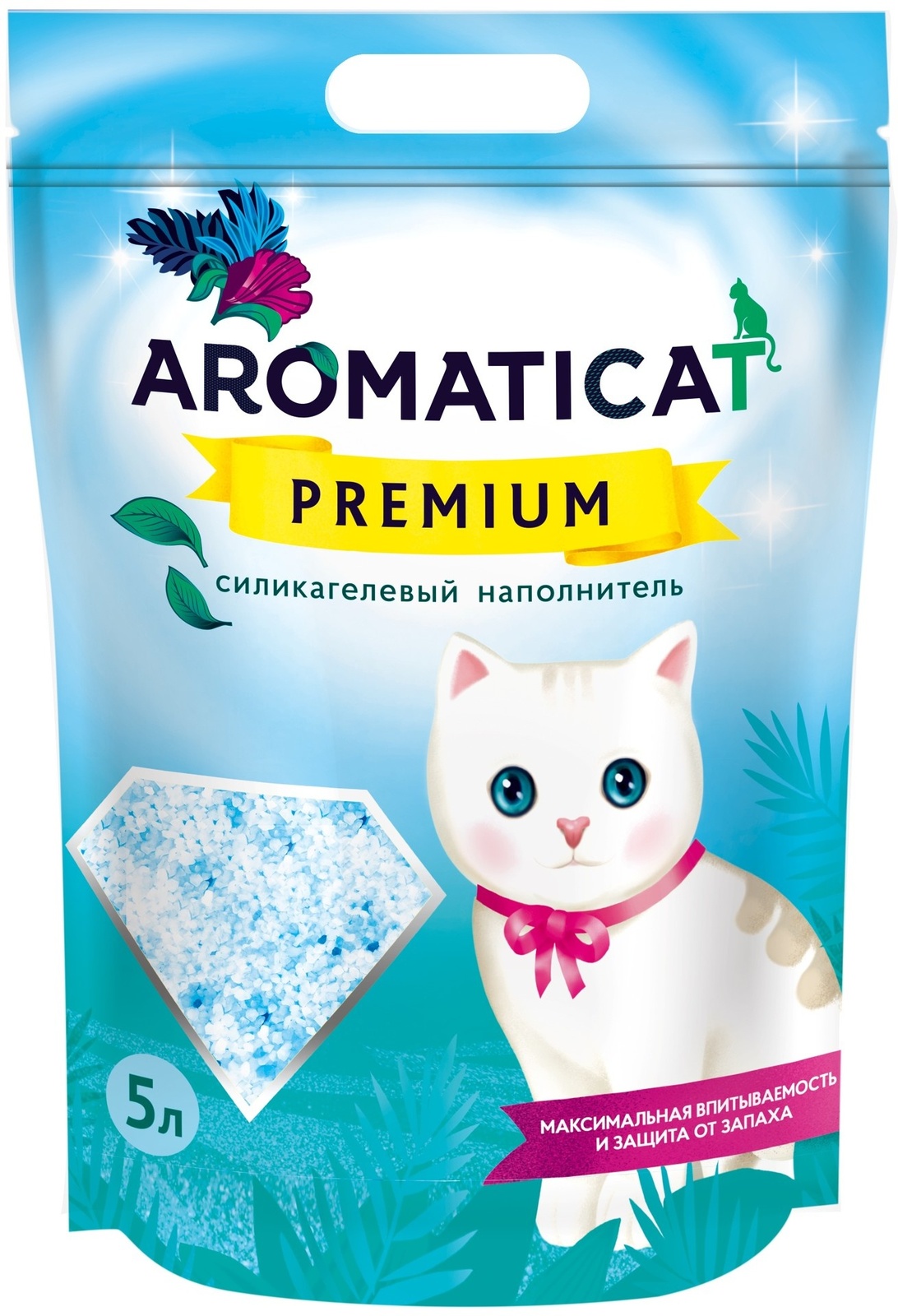 Силикагелевый наполнитель Premium (4 кг) AromatiCat