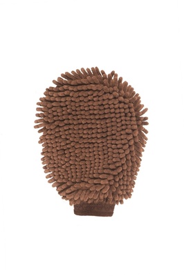  Перчатка для груминга Grooming Mitt, 25*18 см, коричневая 