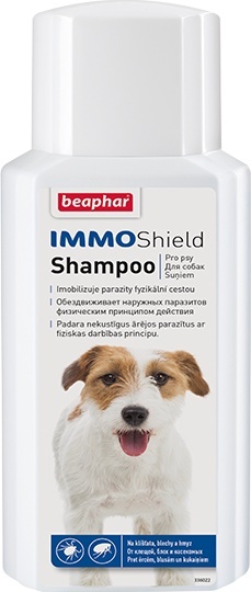 Beaphar шампунь от паразитов для собак с диметиконом (244 г)