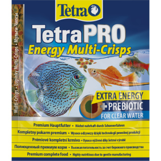 Корм для всех видов тропических рыб. чипсы TetraPRO Energy
