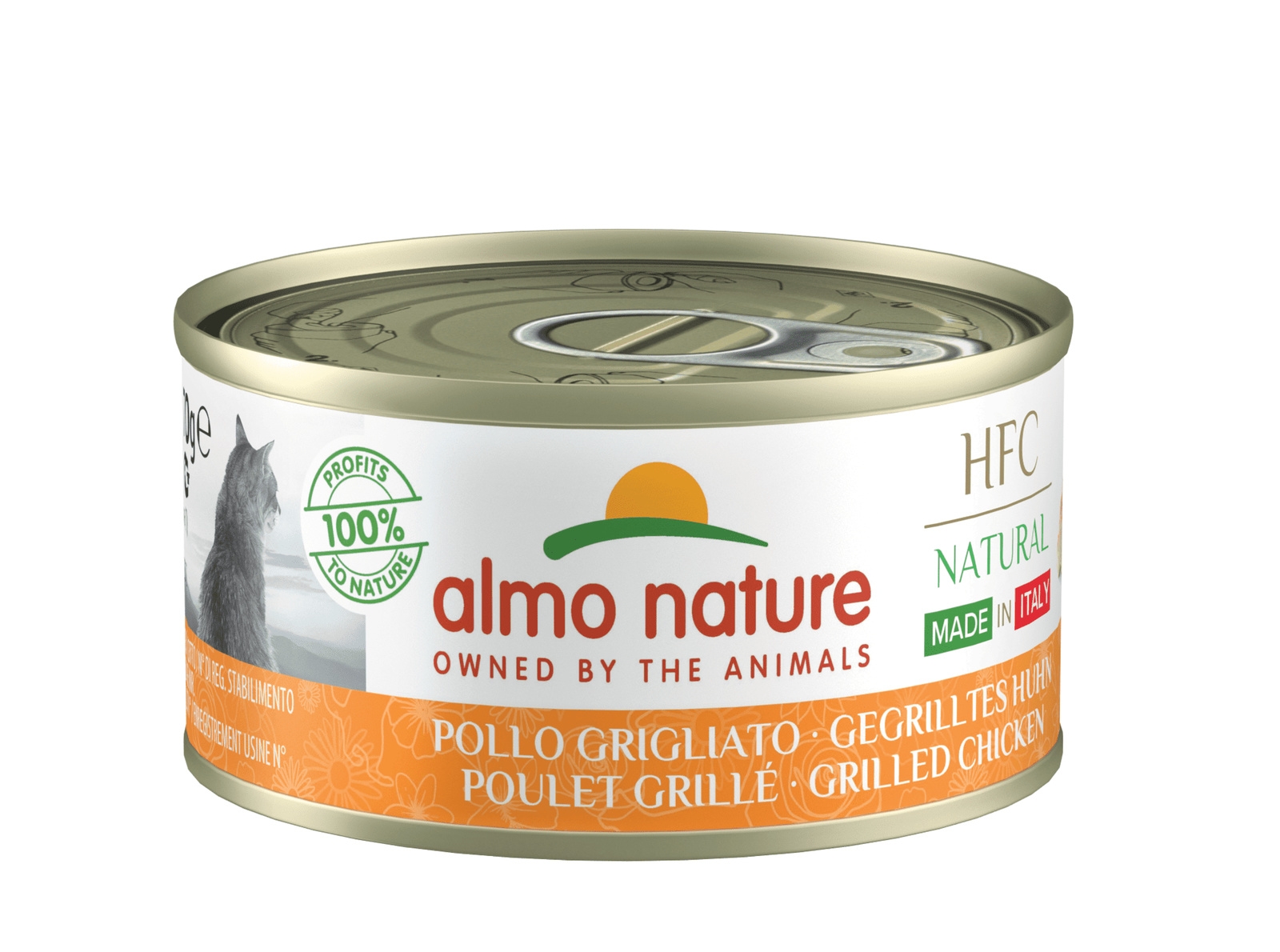 Almo Nature консервы консервы для кошек Итальянские рецепты: 