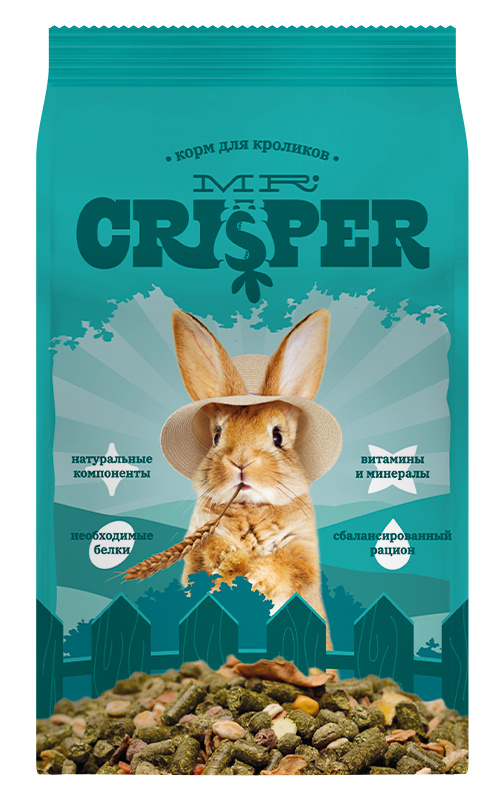 MR.Crisper корм для кроликов (900 г) MR.Crisper корм для кроликов (900 г) - фото 1