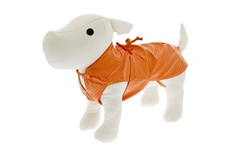 Карманный плащ-дождевик "Винил" (оранжевый) Ferribiella одежда