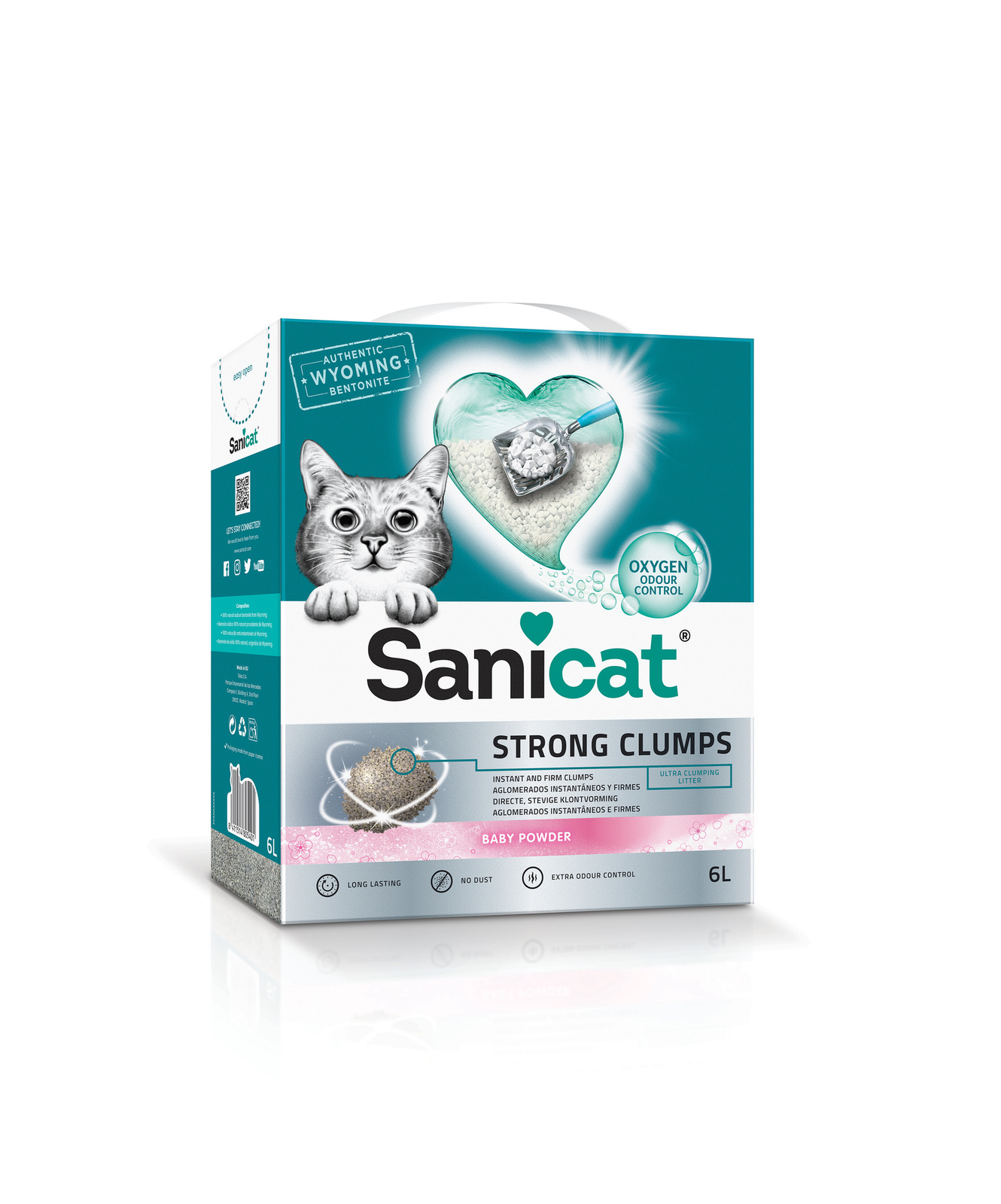

SaniCat комкующийся наполнитель (6 л)