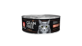 Консервы для кошек &quot;GRAIN FREE&quot; со вкусом перепёлки