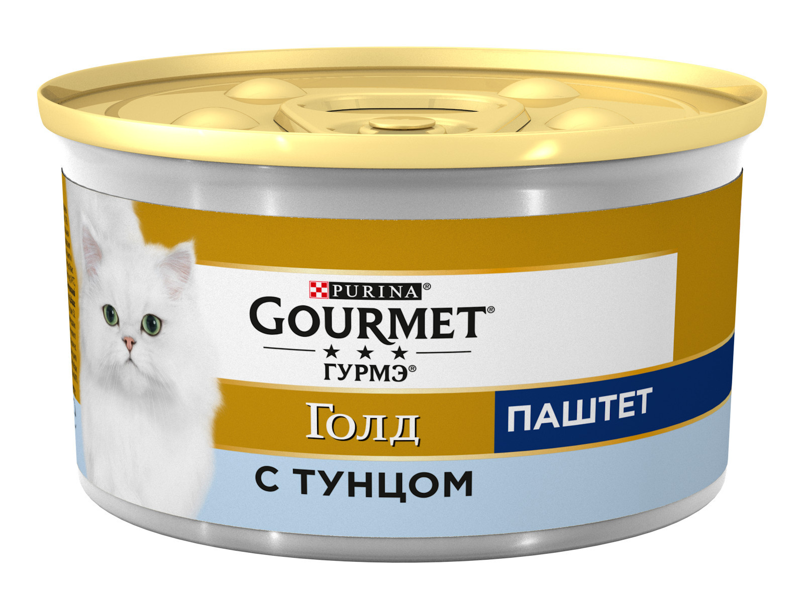 Гурмэ паштет для кошек с тунцом , Gold Mousse with Tuna | Petshop.ru