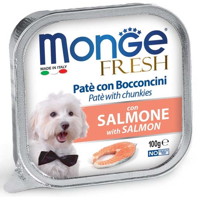 

Monge консервы для собак, с лососем (100 г)