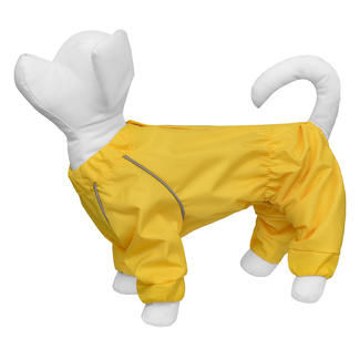 Дождевик для собак, желтый Yami-Yami