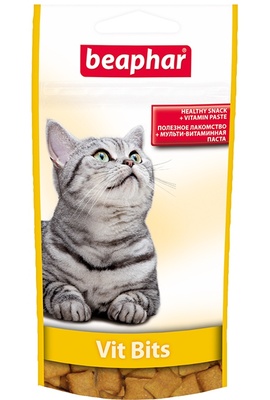 Подушечки с мультивитаминной пастой для кошек