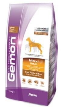 

Корм GEMON (Monge) корм для взрослых собак крупных пород, курица с рисом (15 кг)