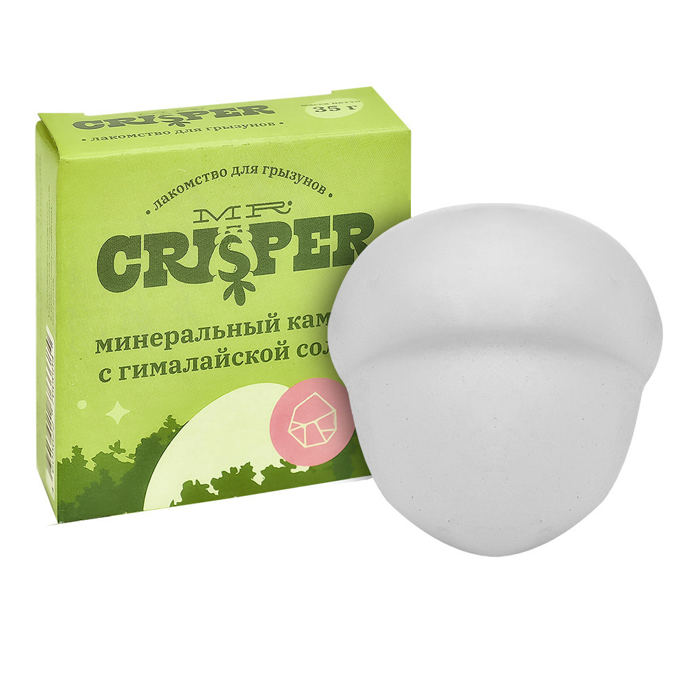 MR.Crisper минеральный камень для грызунов с гималайской солью (35 г) MR.Crisper минеральный камень для грызунов с гималайской солью (35 г) - фото 1