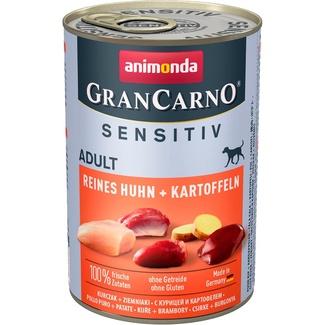  Gran Carno Sensetiv консервы для взрослых собак с чувствительным пищеварением, c курицей и картофелем Animonda