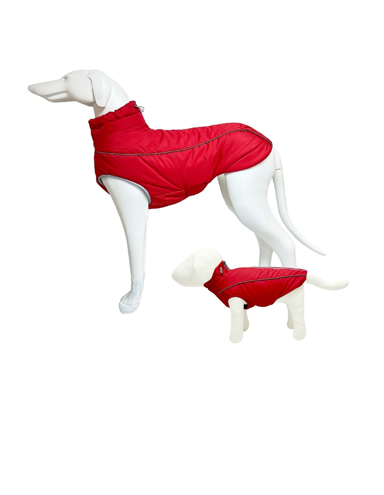 OSSO жилет зимний для собак Аляска (красный) (32 см) OSSO жилет зимний для собак Аляска (красный) (32 см) - фото 1