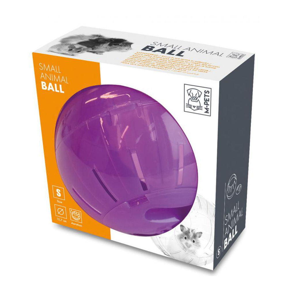 MPets прогулочный шар для хомяков фиолетовый 18см (270 г) MPets прогулочный шар для хомяков фиолетовый 18см (270 г) - фото 1