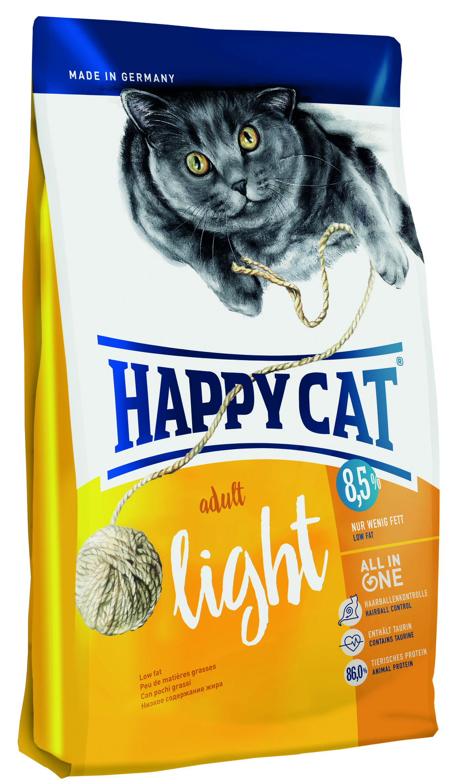 

Сухой корм для кошек Happy Cat низкокалорийный "Эдалт Лайт" ФитВелл (4 кг)