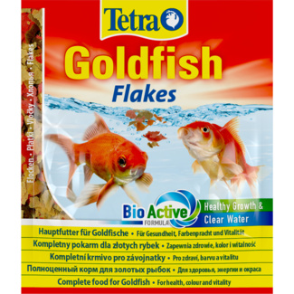 Для золотых и холодноводных рыб, хлопья