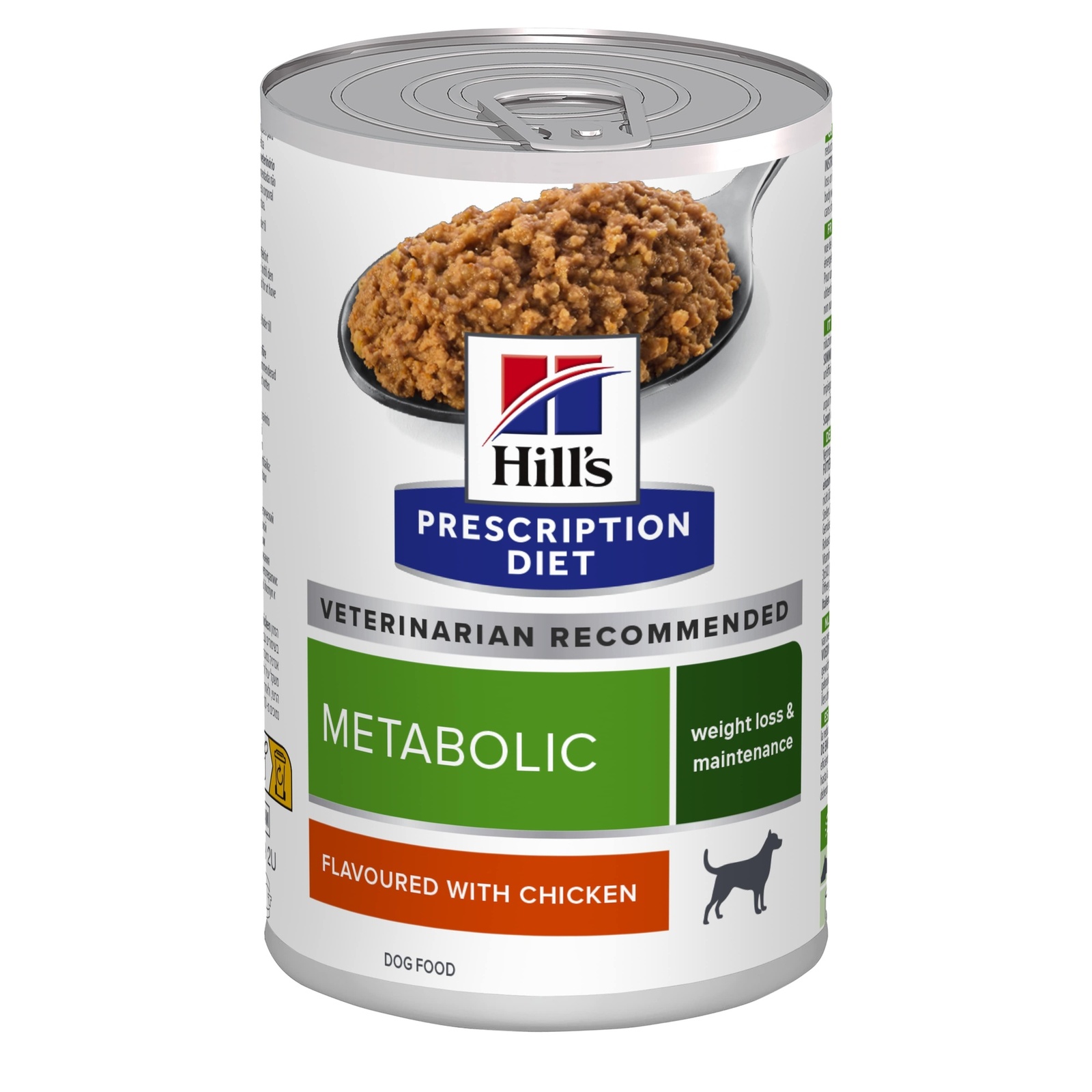 Hill's вет.консервы prescription Diet Metabolic, влажный диетический корм для собак для снижения и контроля веса, с курицей (370 г) - фото 1