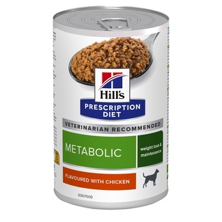 Prescription Diet Metabolic, влажный диетический корм для собак для снижения и контроля веса, с курицей
