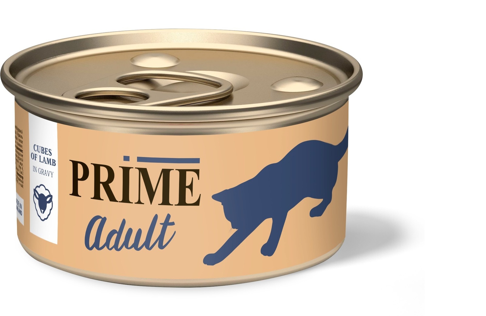 Prime консервы для кошек кусочки в соусе ягненок (75 г) Prime консервы для кошек кусочки в соусе ягненок (75 г) - фото 1