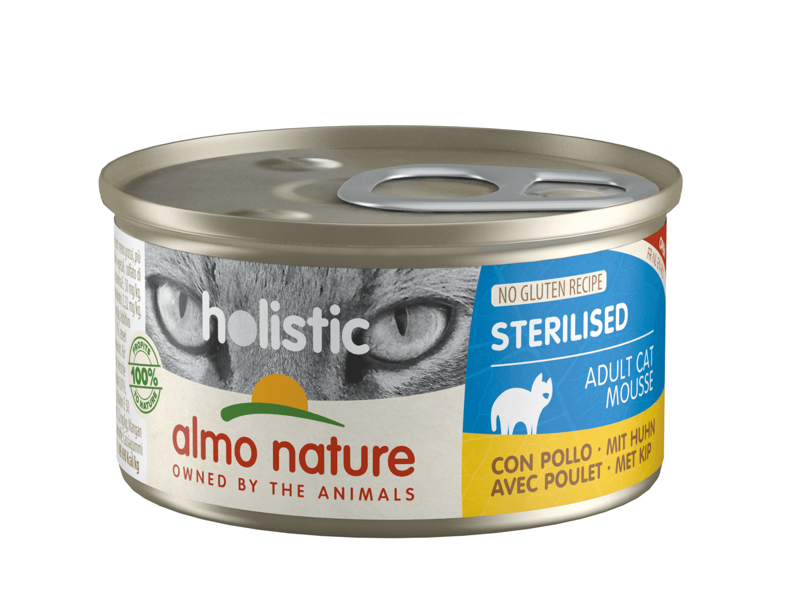 

Almo Nature консервы консервы с цыплёнком для кастрированных кошек (85 г)