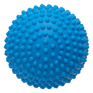 Игрушка для собак "Мяч игольчатый", голубой