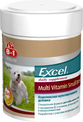 Мультивитамины для собак мелких пород 8 в 1