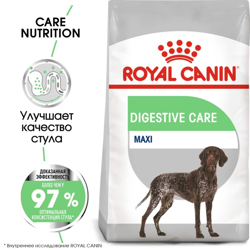 Для собак крупных пород с чувствительным пищеварением (10 кг) Royal Canin (сухие корма) Для собак крупных пород с чувствительным пищеварением (10 кг) - фото 2
