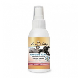 Гигиенический лосьон "Здоровая кожа " для очистки кожи собак и кошек Пчелодар