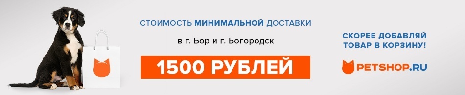 Доставка в Бор и Богородск от 1500 руб.