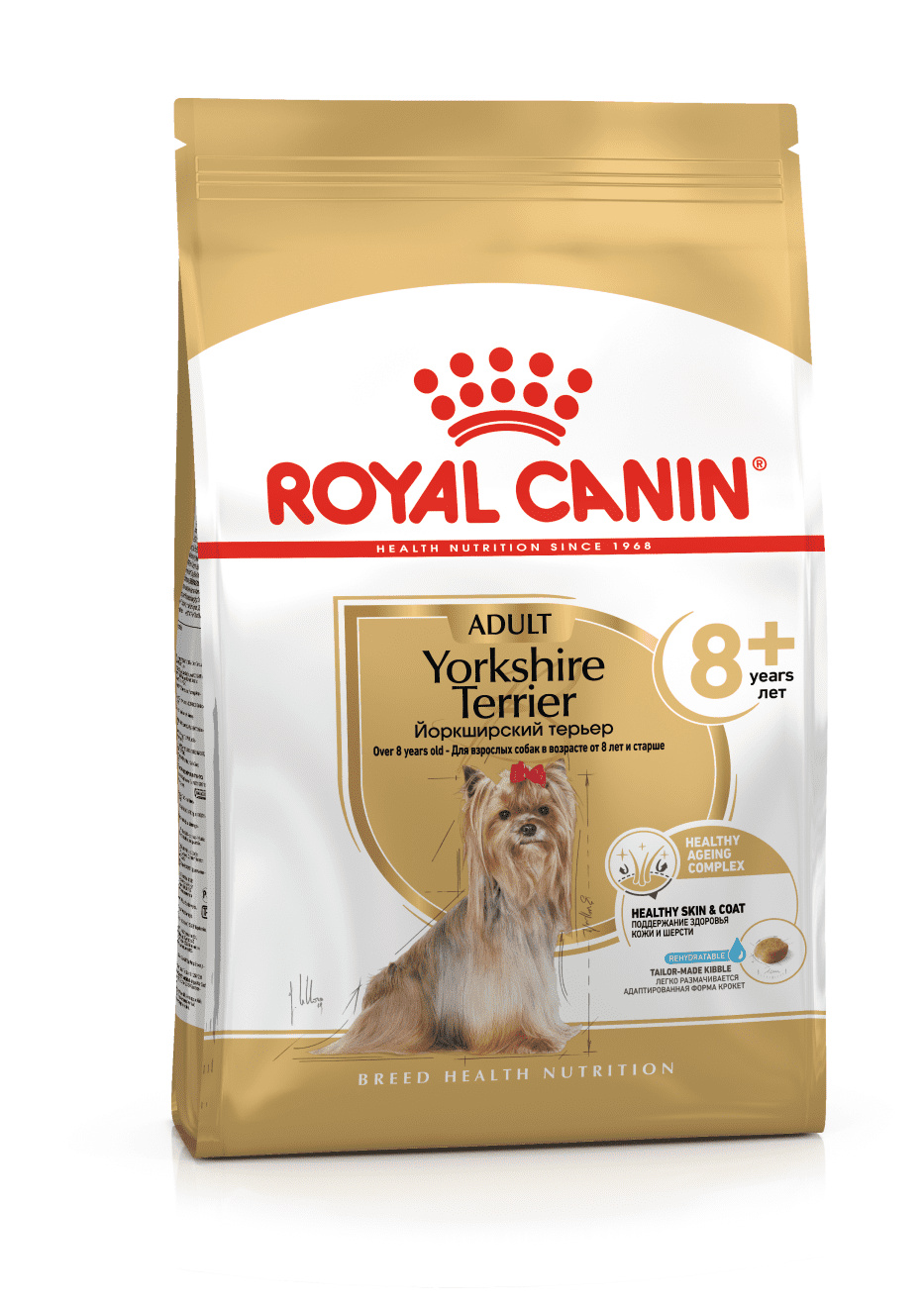 Корм Royal Canin для йоркширского терьера старше 8 лет (1,5 кг) Royal Canin Корм Royal Canin для йоркширского терьера старше 8 лет (1,5 кг) - фото 1