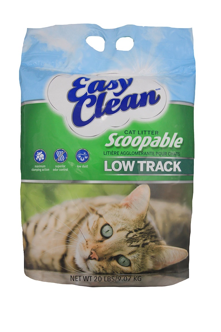 Комкующийся наполнитель для длинношерстных кошек (18 кг) Easy Clean