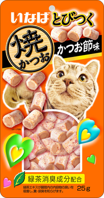 Тобицуку Якикацуо запеченное лакомство для кошек со вкусом кацуобуси