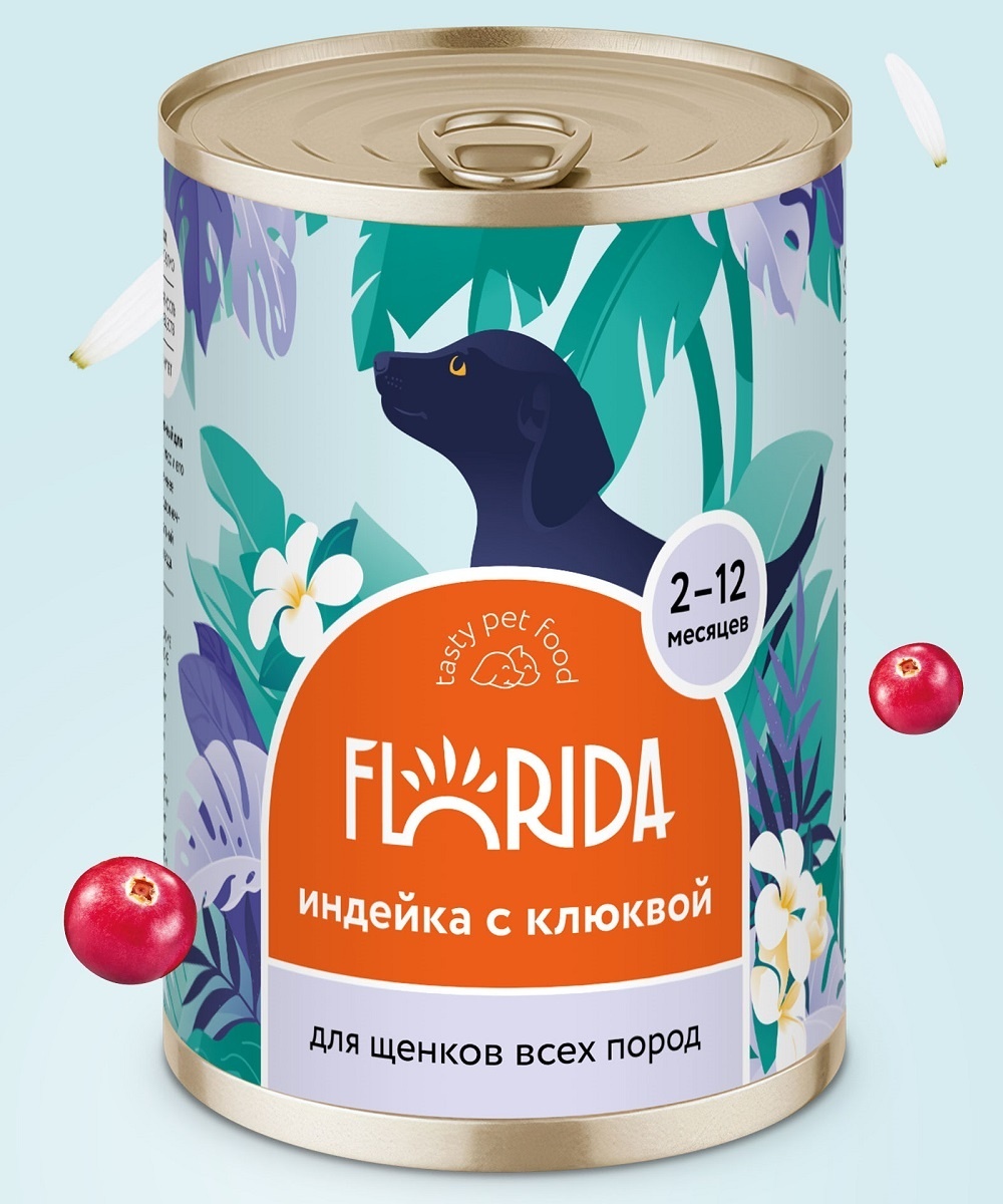 FLORIDA консервы для щенков 