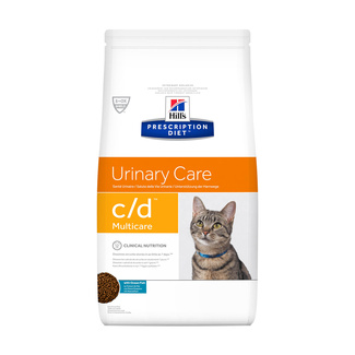 c/d Multicare Urinary Care сухой диетический, для кошек при профилактике цистита и мочекаменной болезни (МКБ), с рыбой Hill's Prescription Diet