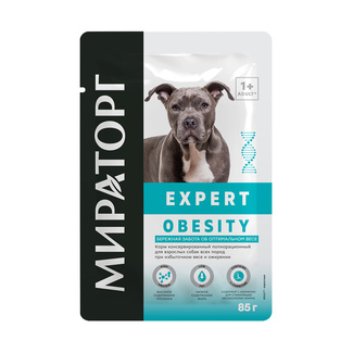 Паучи для взрослых собак всех пород при избыточном весе и ожирении «Бережная забота об оптимальном весе»