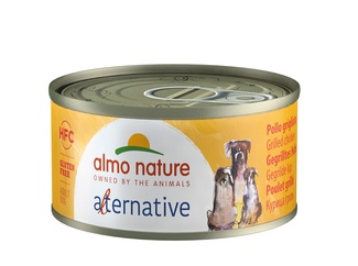 Консервы для собак "Курица гриль", 55% мяса Almo Nature Alternative