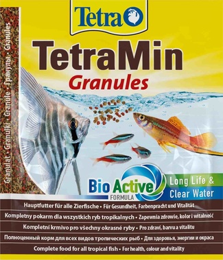 Корм для всех видов тропических рыб. гранулы TetraMin  Granules