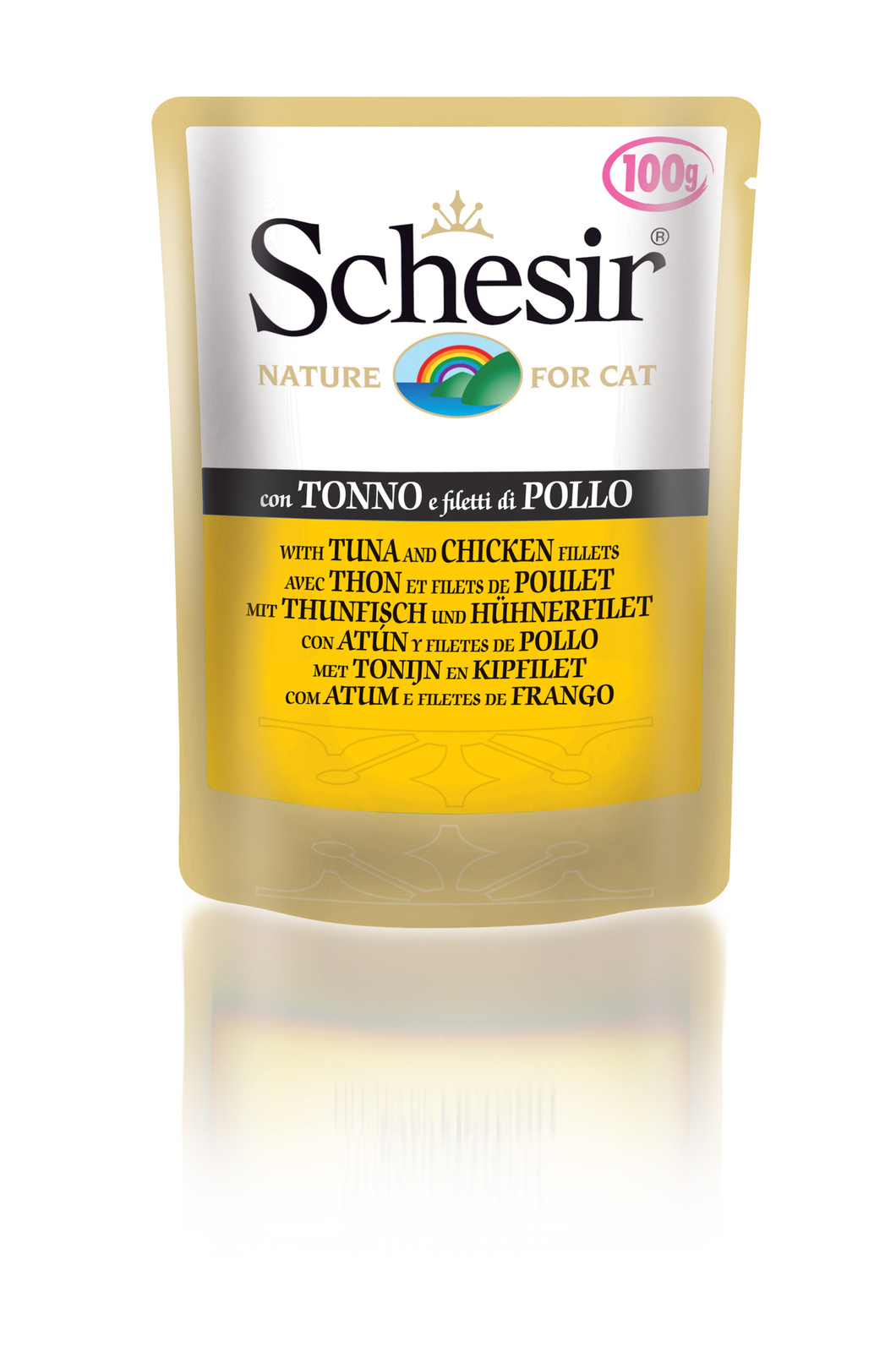 Паучи с тунцом и цыпленком для кошек (100 г)